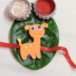 Fashion Mania Designer Handcrafted Deer Cartoon Rakhis for Kids