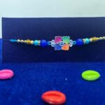 Fashion Mania Designer Handcrafted Multicolour Rakhi for Brother/Nephew