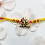 Fashion Mania Handcrafted Radha Krishna Rakhi For Brothers/Bhai